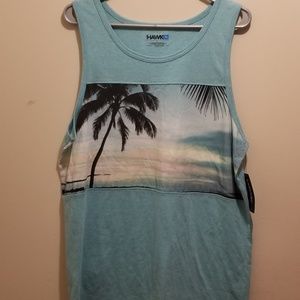 COPY - Tony Hawk Mens Sleeveless Palm Tree Graphi…